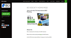 Desktop Screenshot of bcisociety.org